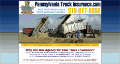 Desktop Screenshot of pennsylvaniatruckinsurance.com